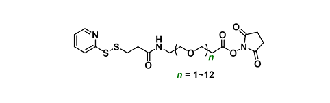 SPDP-PEGn-NHS ester